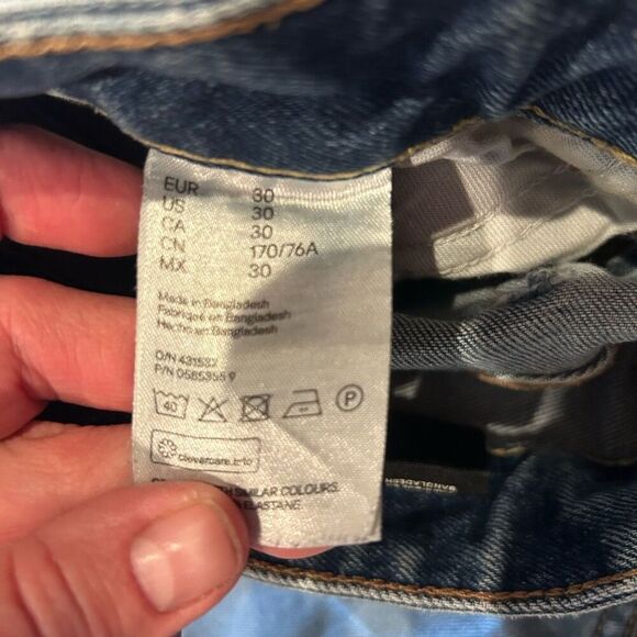 And Denim Jean shorts slim fit size 30 - Picture 7 of 7